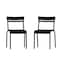 Flash Furniture Black All-Weather Armless Steel Dining Chair, 2PK 2-XU-CH-10318-BK-GG - alternate 8